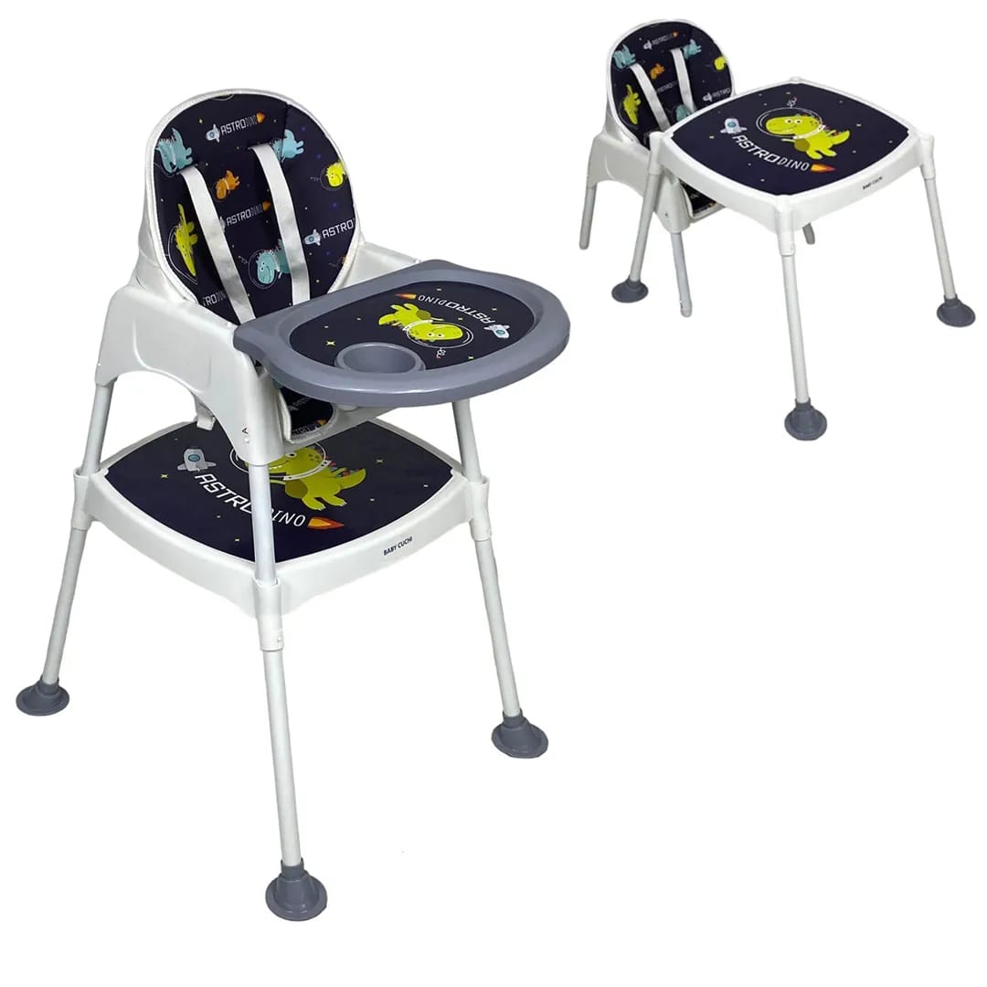 🧸CreceConmigo 3 en 1: Silla comedor escritorio🚀