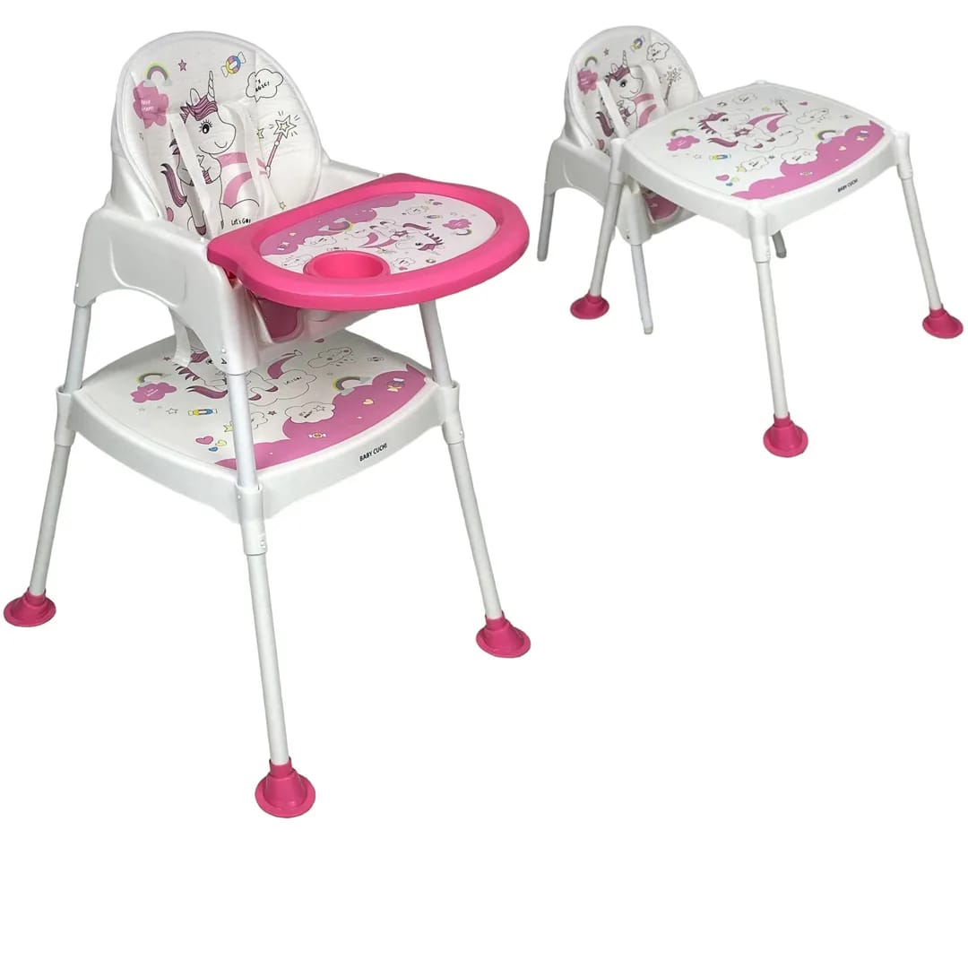 🧸CreceConmigo 3 en 1: Silla comedor escritorio🚀