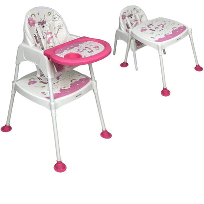 🧸CreceConmigo 3 en 1: Silla comedor escritorio🚀